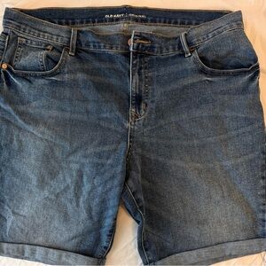 Old Navy Dark Blue Denim Shorts